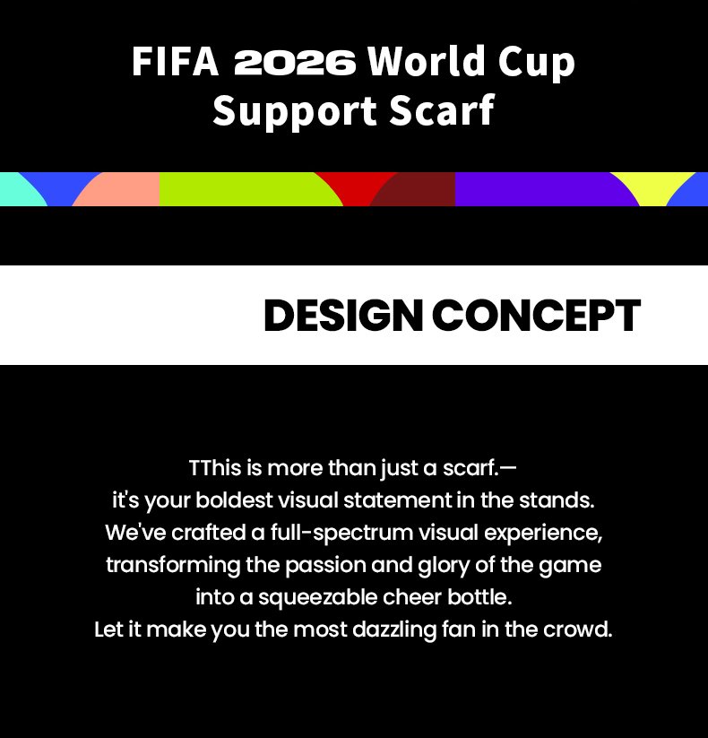 Detalles de Bufanda Estados Unidos FIFA World Cup 2026 parte 2