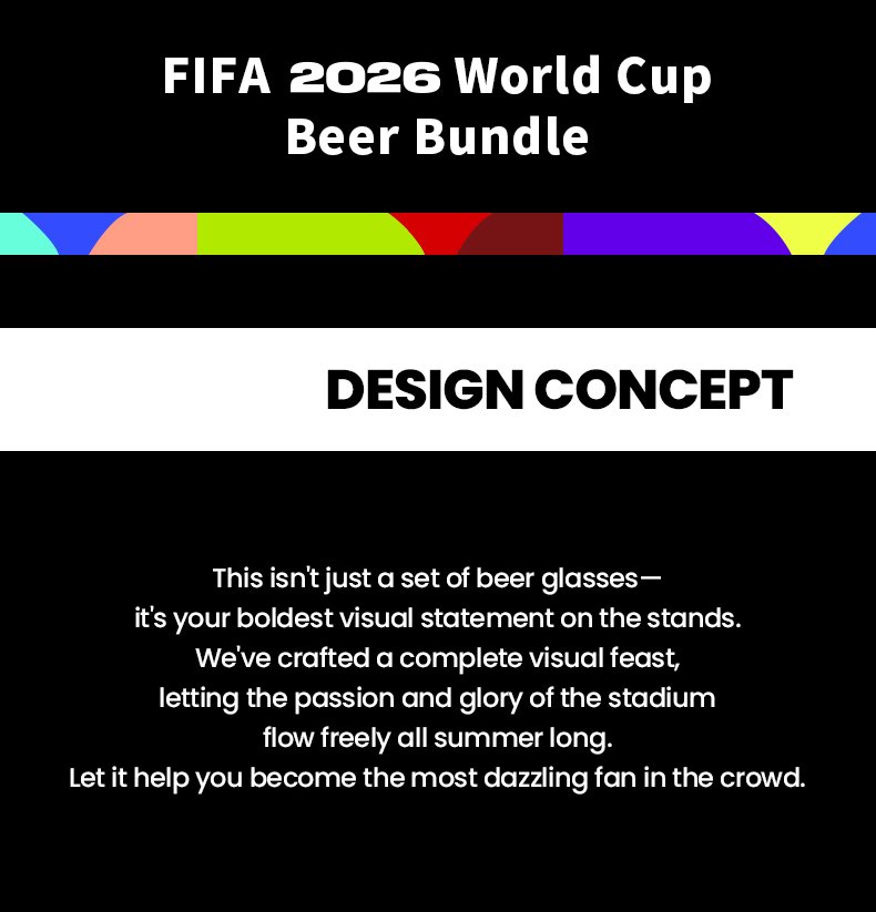 Detalles de Set de Tarros Cerveceros FIFA World Cup 2026 parte 2
