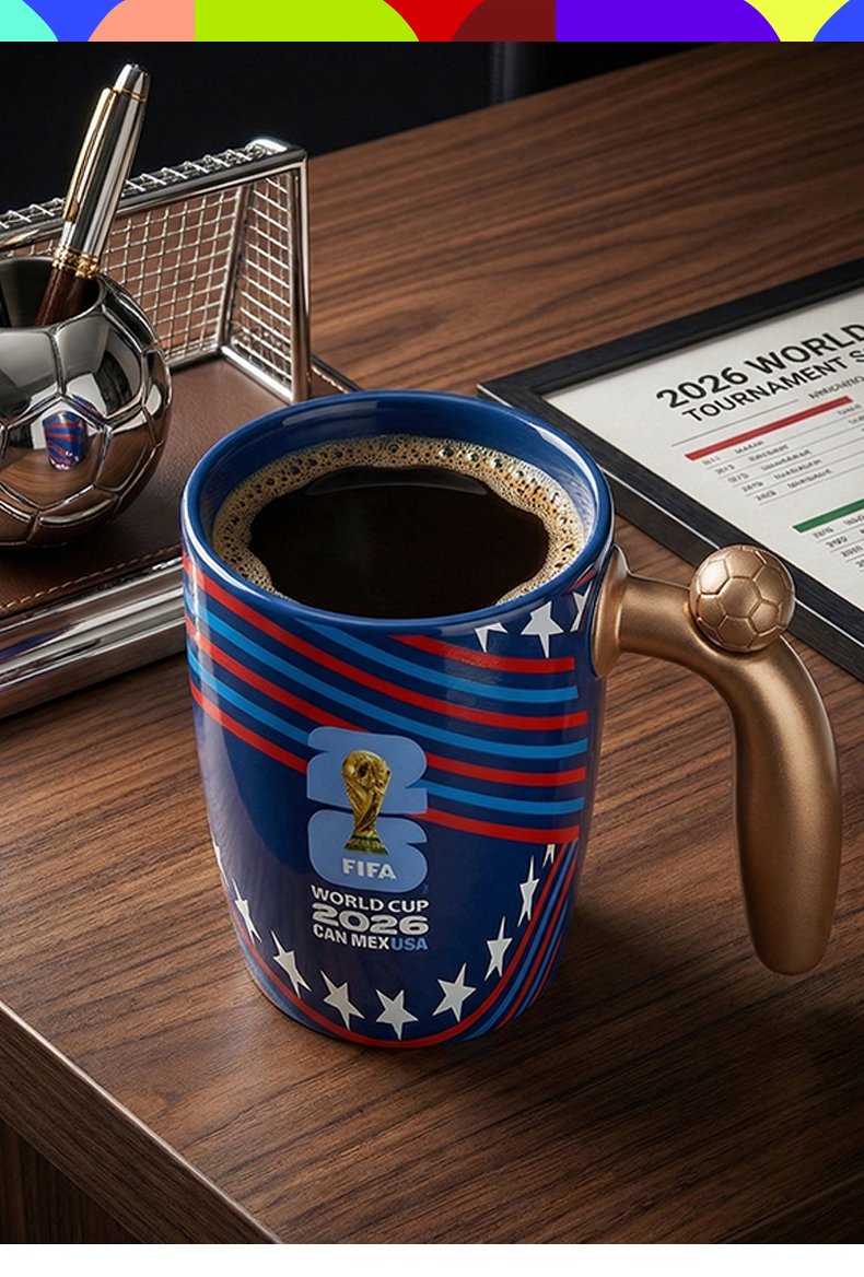 Detalles de Taza Banderas FIFA World Cup 2026 parte 8